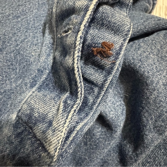 VINTAGE DENIM DRESS SIZE XL - Picture 5 of 7